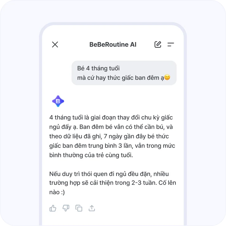 Màn hình tư vấn AI